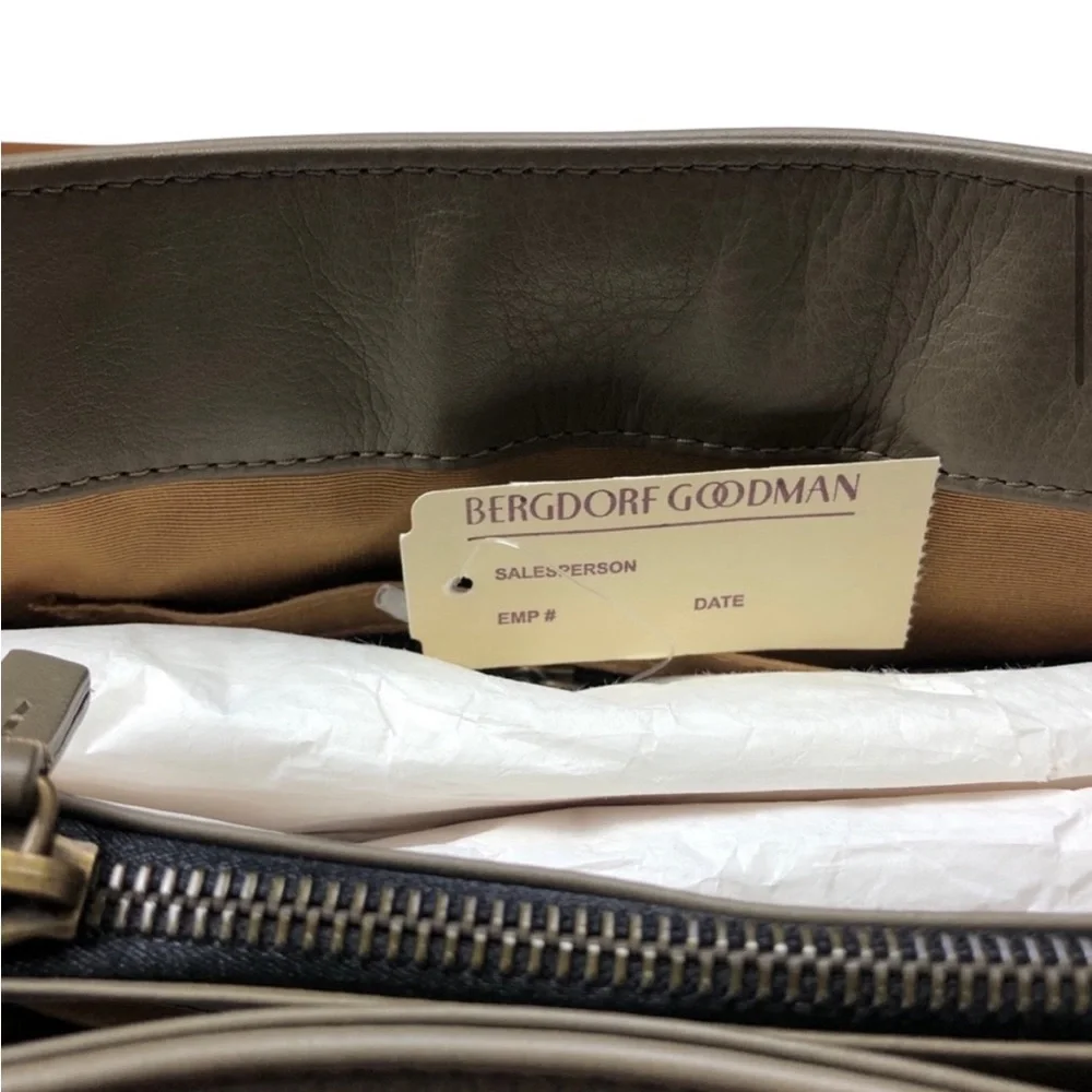 Lanvin | NWT Vintage Deadstock Miss Sartorial Calfskin Bag Taupe/Brown